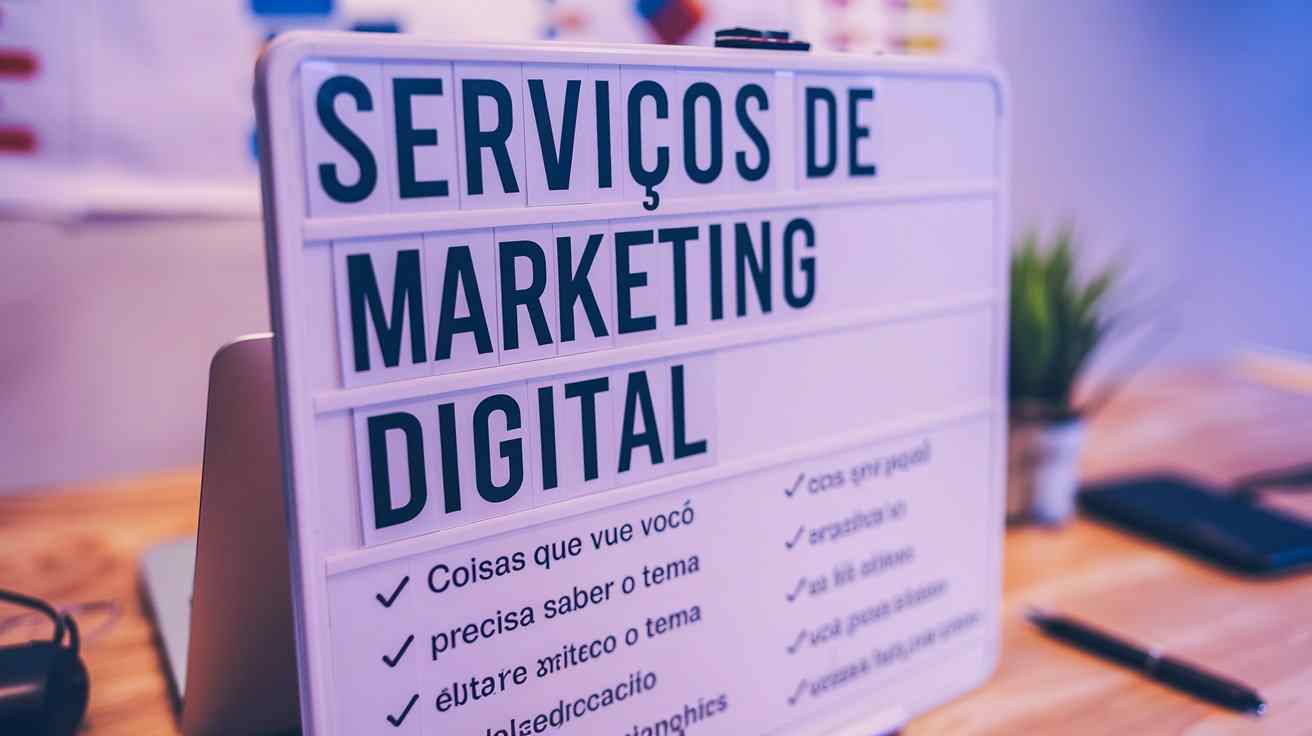 serviços de marketing digital. 9 coisas que voce precisa saber sobre